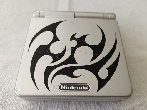 Nintendo gba tribal silver - sp,